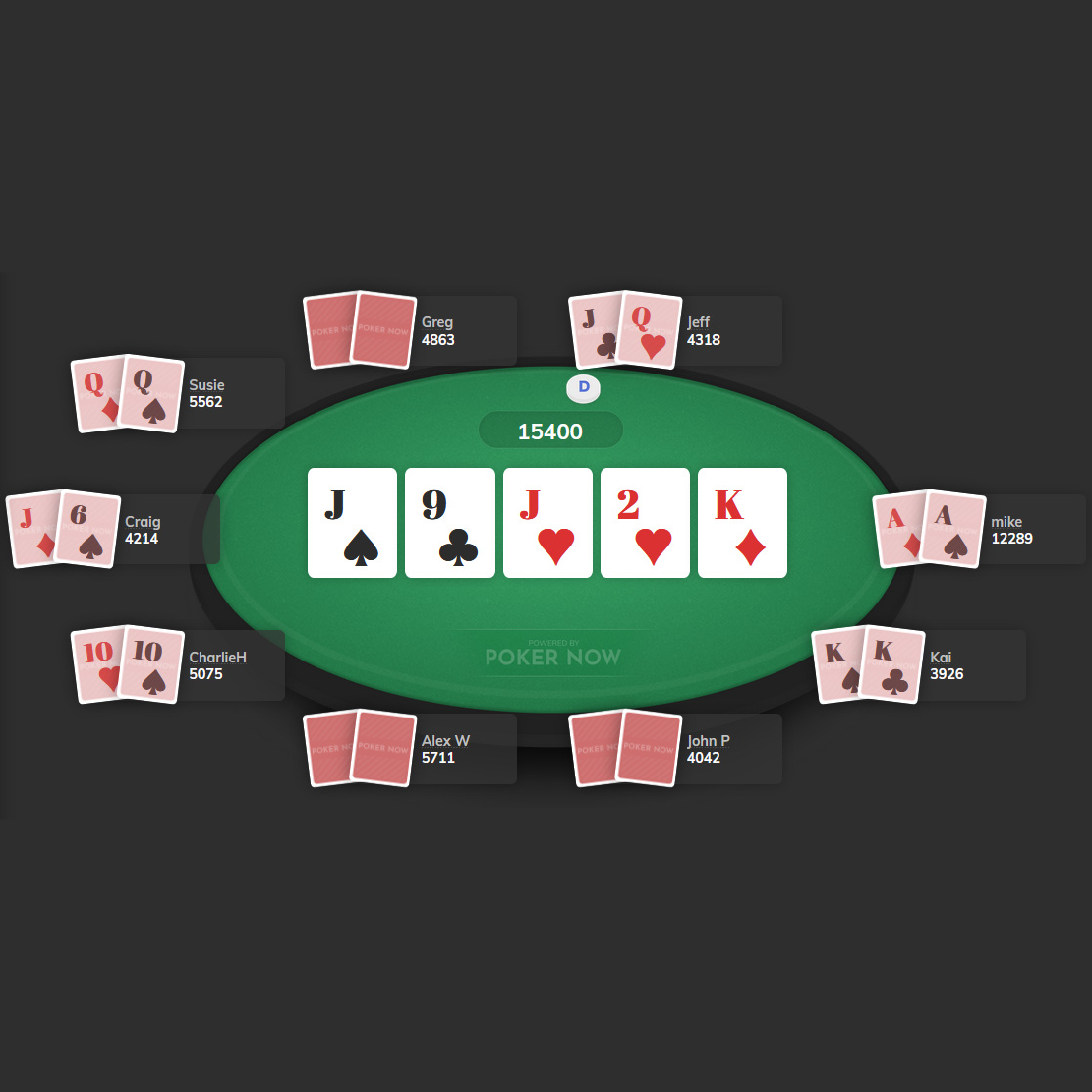 Poker screenshot